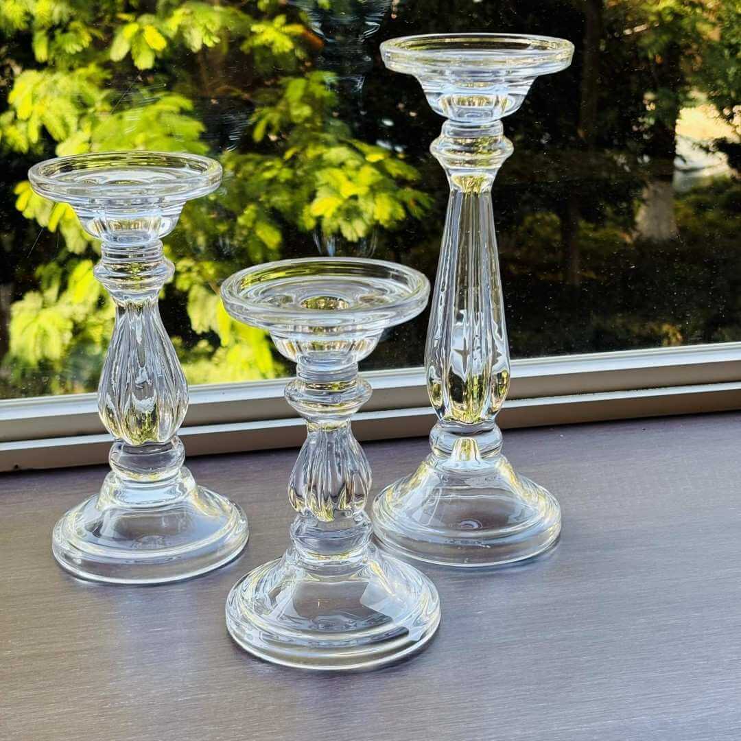 Clear Lampshade Candle Holder wholesale for weddings