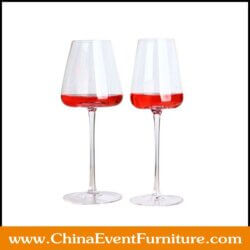 wholesale modern Flat Bottom Red Wine Glasses for weddings