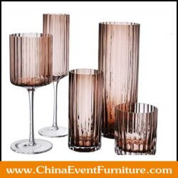 wholesale Fluted Wine Glasses for banquet halls