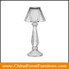 wholesale clear crystal Lampshade Candle Holder for weddings