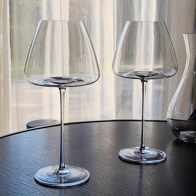 burgundy crystal wine glasses wholesale for weddings