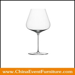 wholesale modern burgundy crystal wine glasses for events
