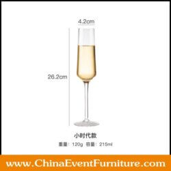 wholesale crystal champagne glasses for bride and groom