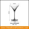wholesale crystal margarita drinkware for weddings