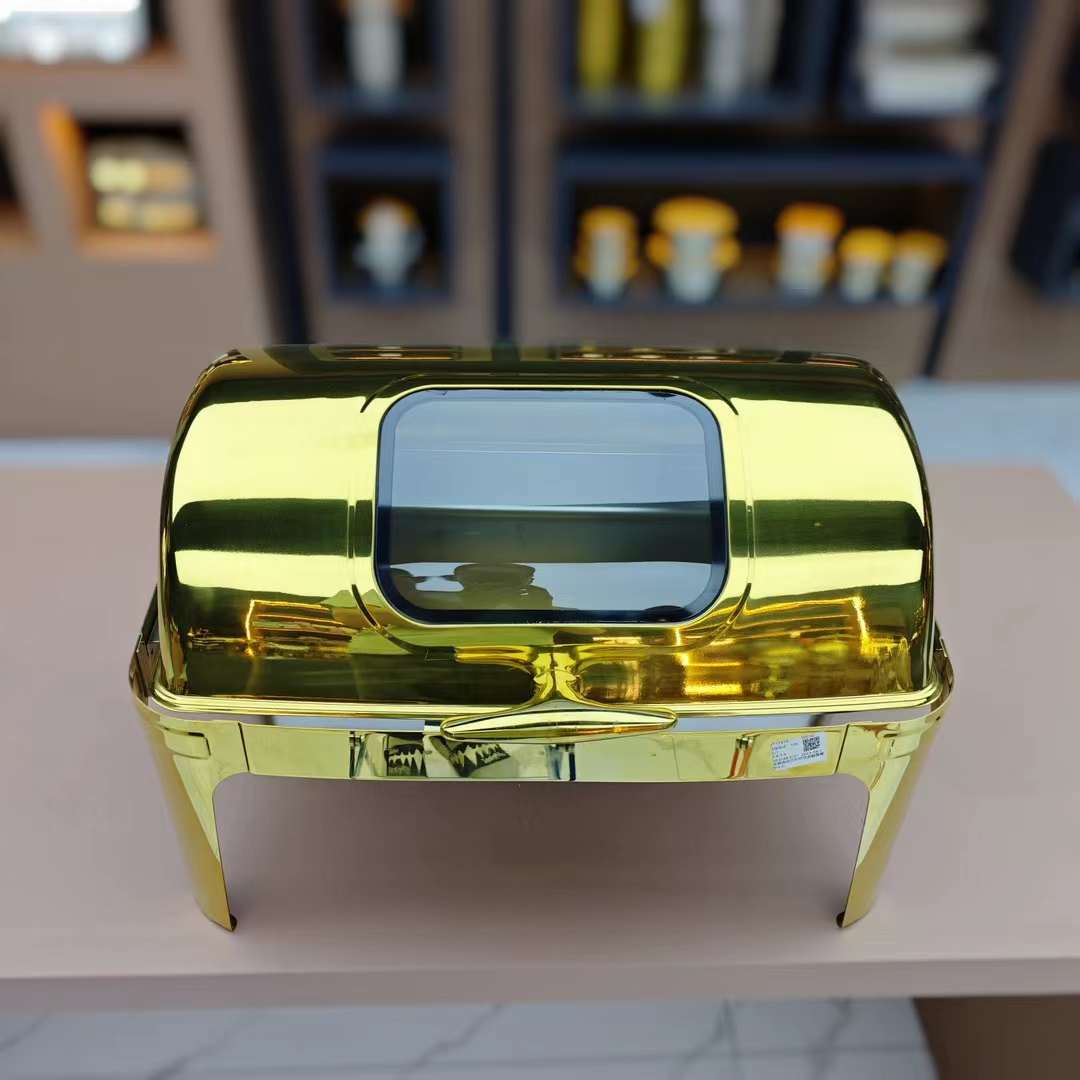 wholesale gold stainless steel chafing dishes for weddings