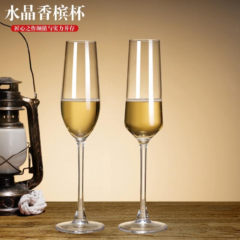 crystal Modern Champagne Glasses wholesale for weddings