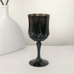 wholesale black acrylic glassware for hotel bars