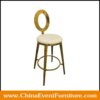 wholesale 75 cm modern stainless steel bar stools for hotel bars