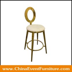 wholesale 75 cm modern stainless steel bar stools for hotel bars