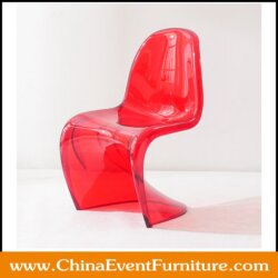 wholesale polycarbonate panton stacking chair for events