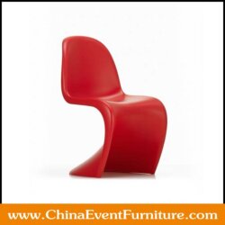 wholesale stacking red Panton chairs for Brand Pop-Up Events