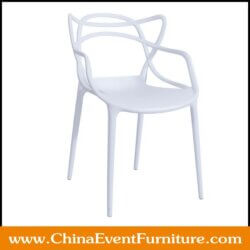 wholesale stackable white Kartell master chairs for dining rooms