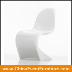 wholesale PP stacking white Panton chairs for Modern Weddings & Event Rentals