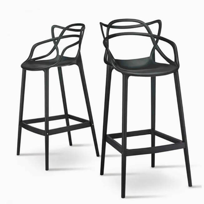 wholesale resin stackable Kartell Masters Stool for bars