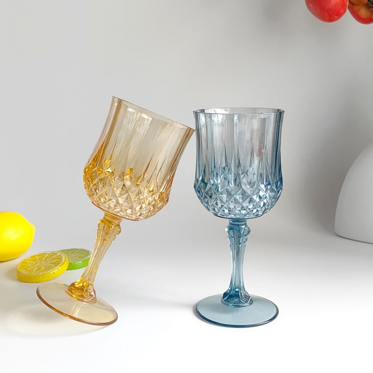 wholesale wine glasses acrylic for sale