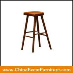 wholesale classic all wood counter stools for weddings