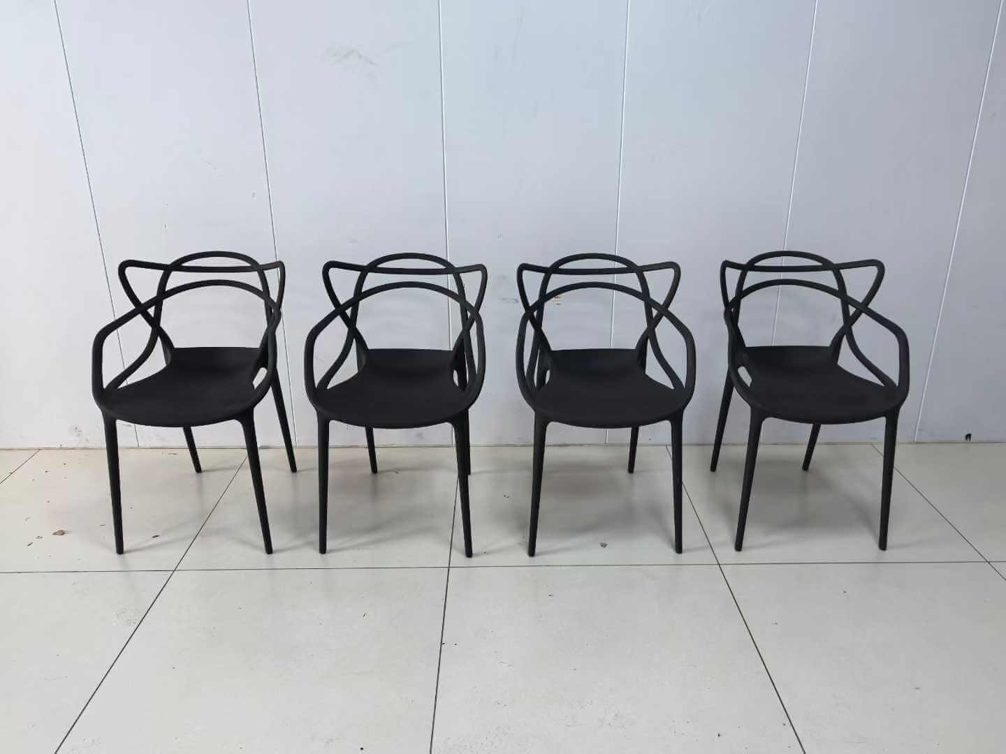 wholesale stackable black masters chair for events