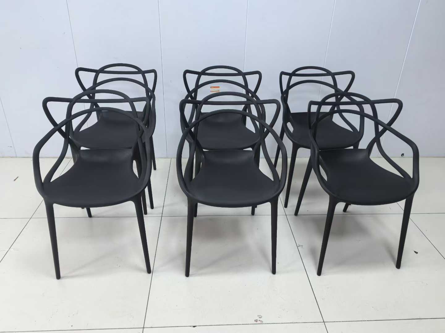 stackable black masters chair wholesale for events