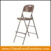 wholesale PP and metal folding bar stools with backs for events