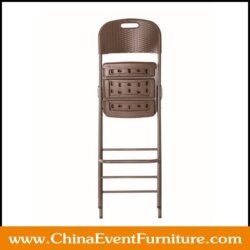 wholesale PP folding bar stools with backs for weddings