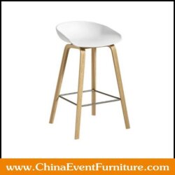 wholesale plastic seat plywood bar stools for hotel bars