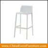 wholesale white plastic counter stools for weddings