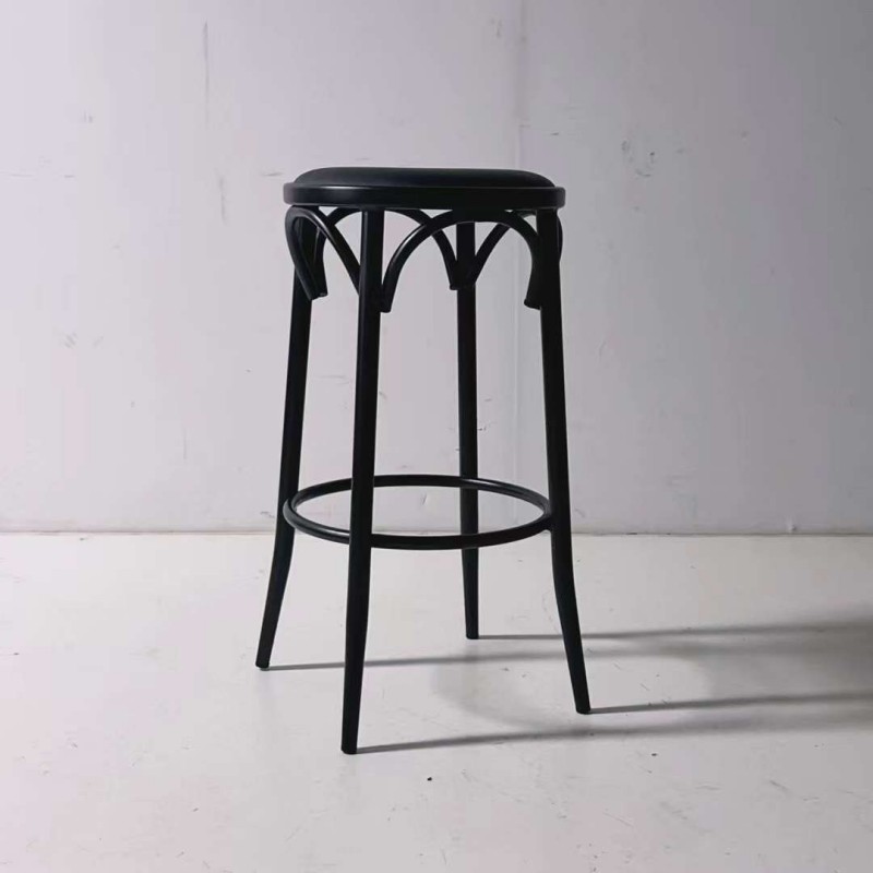 wholesale round wooden bar stools for weddings